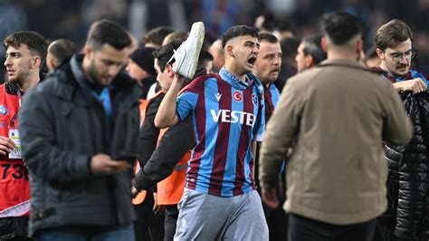 Trabzonspor Fenerbah E Ma Nda Olaylar Kt Trt Haber Foto Galeri