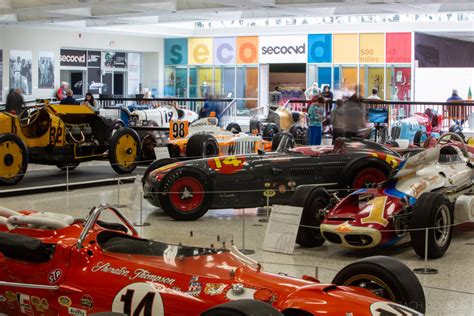 Second exhibit at the Indianapolis Motor Speedway Museum