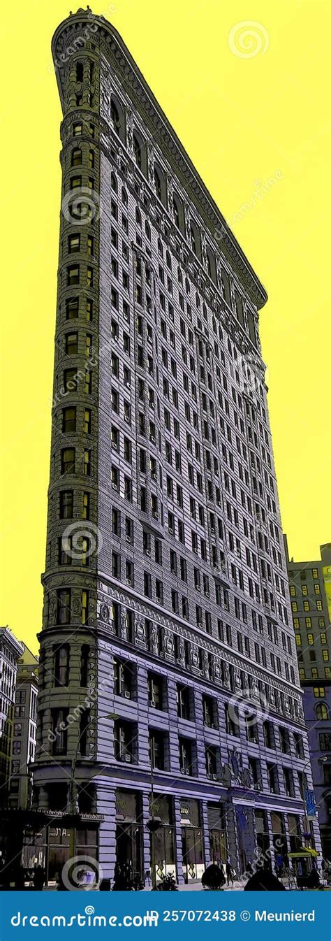 Historic Flatiron Building In NYC Editorial Stock Photo Image Of