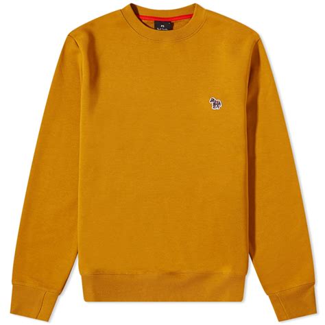 Paul Smith Zebra Crew Sweat Yellow END