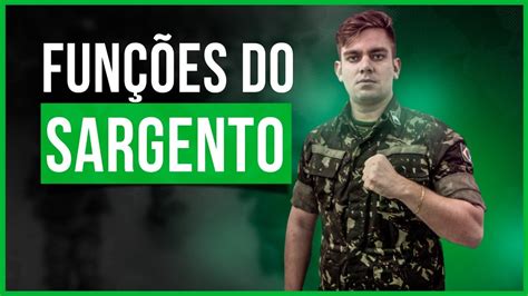 Fun Es Que O Sargento Do Ex Rcito Tem O Que O Sargento Faz Youtube