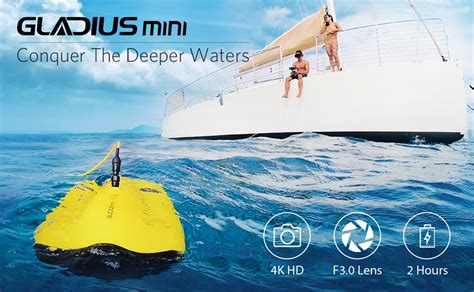 CHASING Gladius Mini Underwater Drone With 4K HD Camera 2 Hours Working