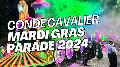 2024 Conde Cavaliers Mardi Gras Parade Mobile Alabama YouTube