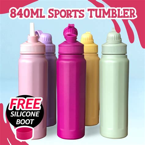 ML Insulated Tumbler Water Bottle Cup Hot And Cold Stainless Steel Vacuum Thermos Cup With