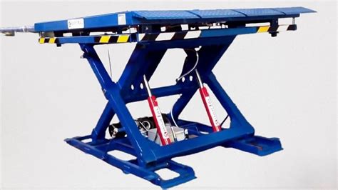 Neels S4046E Hydraulic Scissors Table 500 Kg Working Height 20 Feet