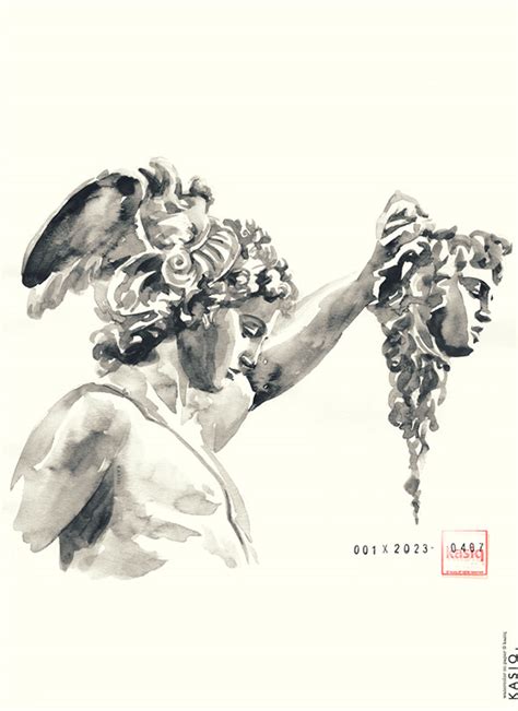 Perseus With The Head Of Medusa Behance