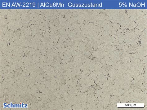 En Aw Alcu Mn Gusszustand Schmitz Metallographie Gmbh