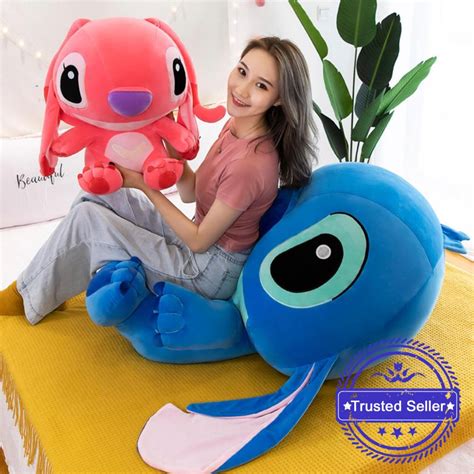 Hot Kawaii Disney Stitch Plush Doll Toys Anime Lilo Cute Doll Stuffed