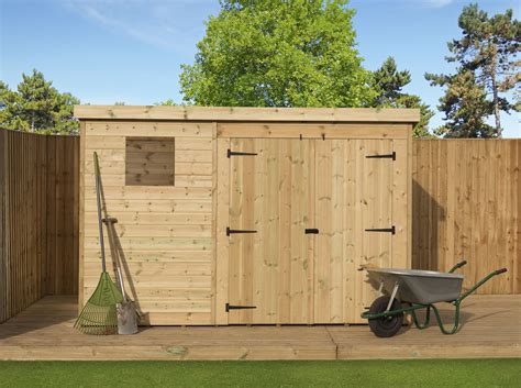 Empire 4500 Pent Garden Shed 10x3 Great Value Buy Now