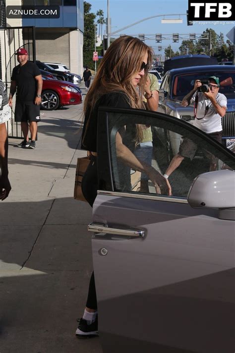 Jennifer Lopez Sexy Seen Flaunting Her Hot Curves Outside The Studio In Los Angeles AZNude
