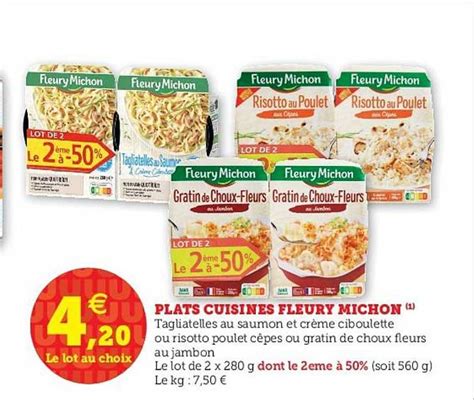 Offre Plats Cuisines Fleury Michon Chez Hyper U