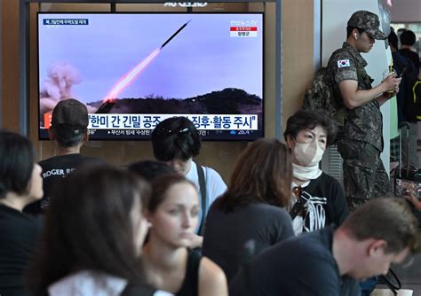 North Korea Fires Ballistic Missile Ahead Of Armistice Anniversary