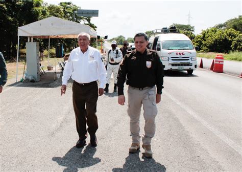 El comisionado del INM Francisco Garduño Yáñez realiza visita de