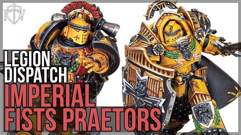 New Horus Heresy Imperial Fists Praetors YouTube