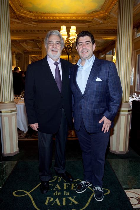 Photo Exclusif Placido Domingo Et Son Fils Alvaro Domingo