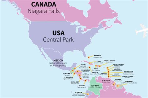 Mapa De Las Atracciones Tur Sticas M S Visitadas De Cada Pa S Venus Media