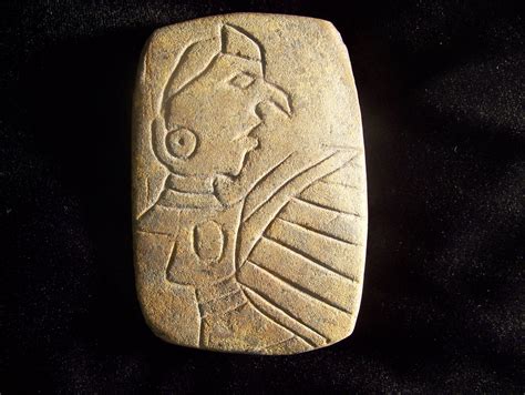 Bird Man Tablet From Monks Mound Cahokia Illinois C 1300 Ad