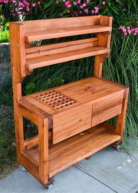 50 Best Potting Bench Ideas To Beautify Your Garden Garden Bench Diy Potting Bench Plans