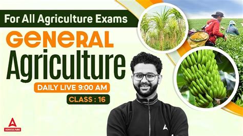 General Agriculture 16 Ibps Afo 2024 Upsssc Agta Cci Jce