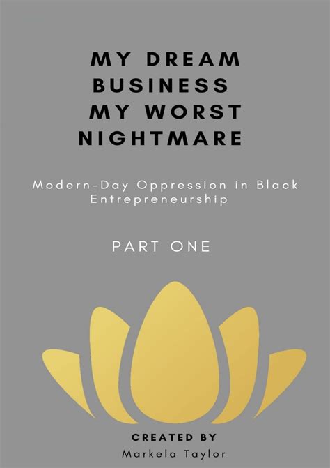 DOWNLOAD BOOK (PDF) My Dream Business My Worst Nightmare: Modern Day