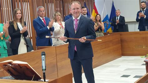 Sergio Rodríguez inicia su mandato como presidente del Cabildo de La