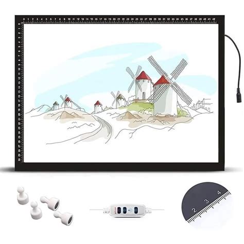 A A A A Led Tablette Lumineuse Ultra Mince Table Lumineuse Dessin