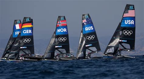 Fickle Winds Continue to Affect Olympic Sailing Medal Races