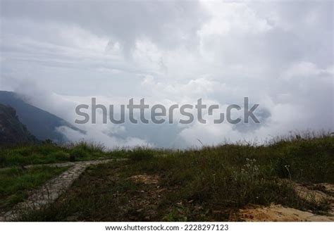 Meghalaya Mountains Covered Clouds Stock Photo 2228297123 | Shutterstock