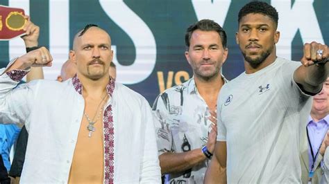 Usyk vs AJ: Predictions from boxing experts ahead of huge Oleksandr ...