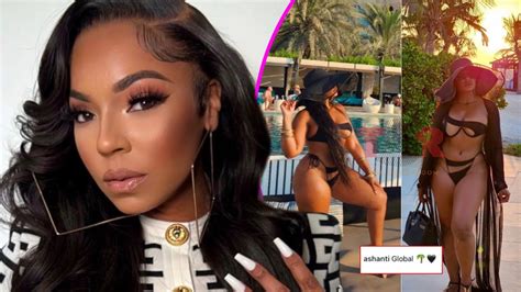 Ashanti Shows Off Her Stunning Figure This Video Where She Leaves