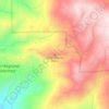 Altamont Pass Topographic Map Elevation Terrain