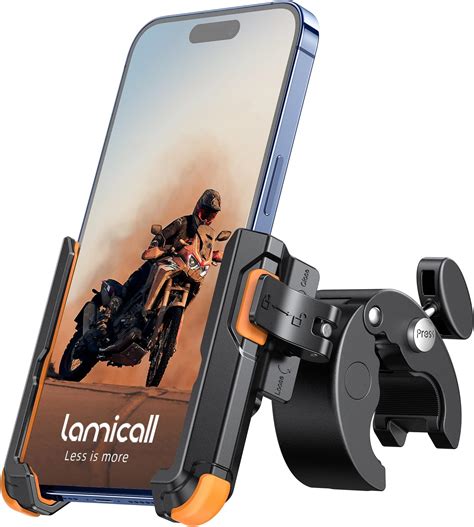 Lamicall Support De T L Phone Pour Moto Support De T L Phone Portable