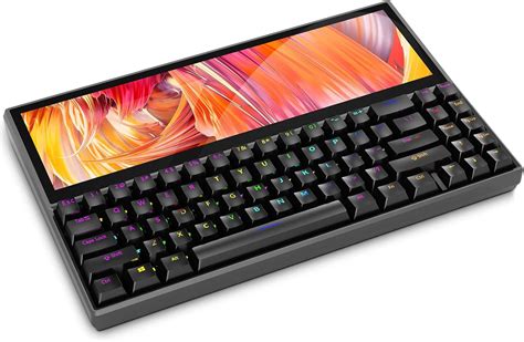 Bqaa Ficihp Mechanical Keyboard Built In Inch Touchscreen