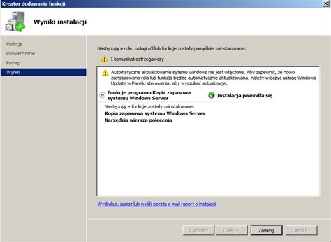 Kopia Zapasowa Systemu Windows Server Systemy Operacyjne I Sieci