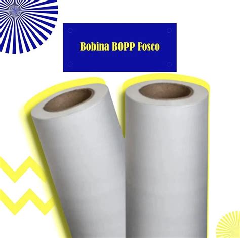 Bobina Bopp Fosco Poliespiral Produtos suprimentos p gráficas