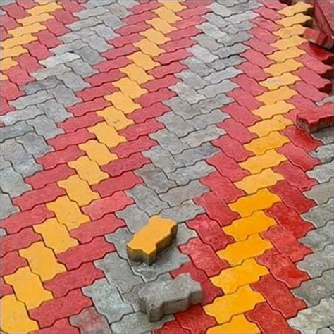 Concrete Zig Zag Paver Blocks 30 Mm At Rs 34 Sq Ft In North 24