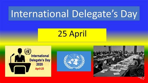 INTERNATIONAL DELEGATE S DAY 25 April 2024 YouTube