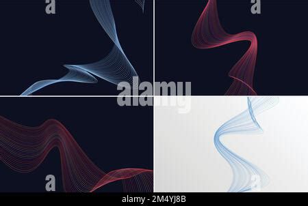 Add Visual Appeal To Your Presentations With These Abstract Waving Line