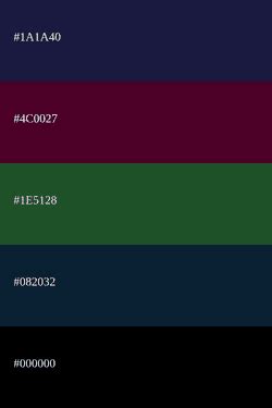 Paleta De Colores Oscuros Consejos C Digos Y Combinaciones