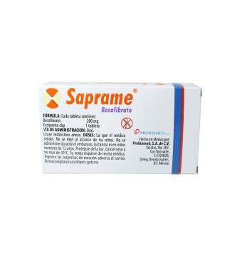 SAPRAME 200 MG CAJA CON 30 CÁPSULAS