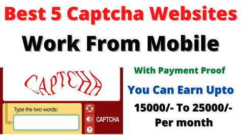 Top Best Captcha Jobs Work From Home Jobs Online Jobs At Home Form