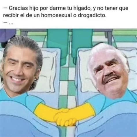 Los memes del hígado gay que rechazó Vicente Fernández Infobae