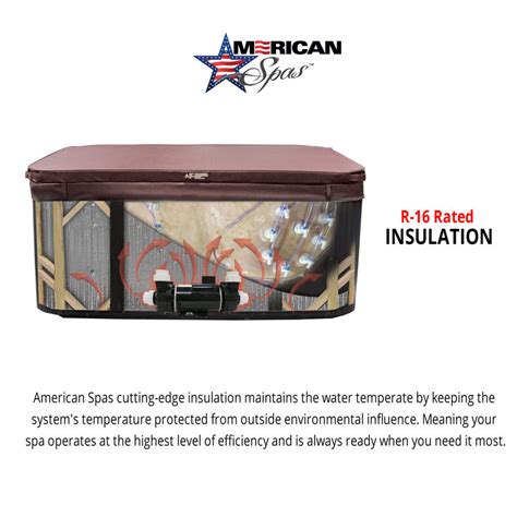 American Spas Person Jet Acrylic Square Hot Tub With Ozonator In Smoke Wayfair