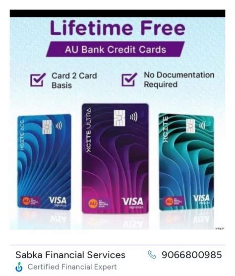 Au Small Finance Bank Credit Cards, India at Rs 100/year in Bengaluru ...
