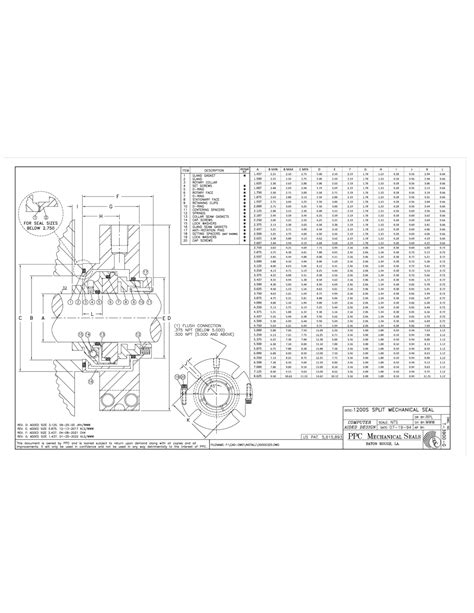 S Typical Ppc Mechanical Seals