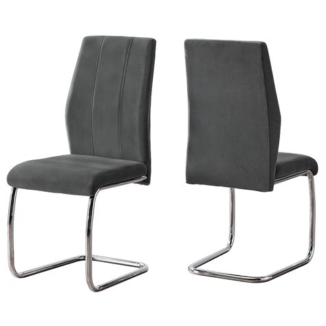 Monarch Specialties Dining Chair Set Of 2 Side Upholstered Kitchen