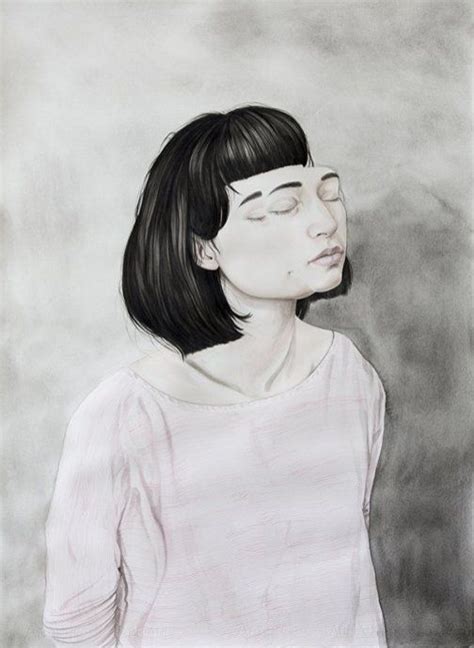 Henrietta Harris Distortion Art Portraiture Surreal Portrait