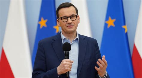 Premier Morawiecki Apeluje Do Opozycji Ws Zmian W Ustawie Zasadniczej