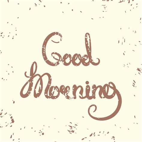 Good Morning Poster. 333260 Vector Art at Vecteezy