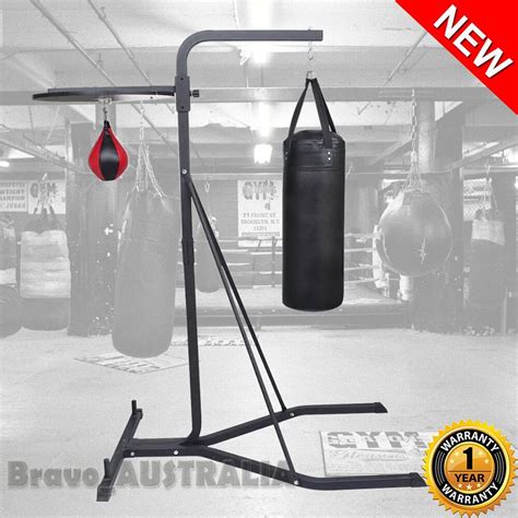 Free Standing Boxing Punch Bag Stand With Speedball And Platform Iucn